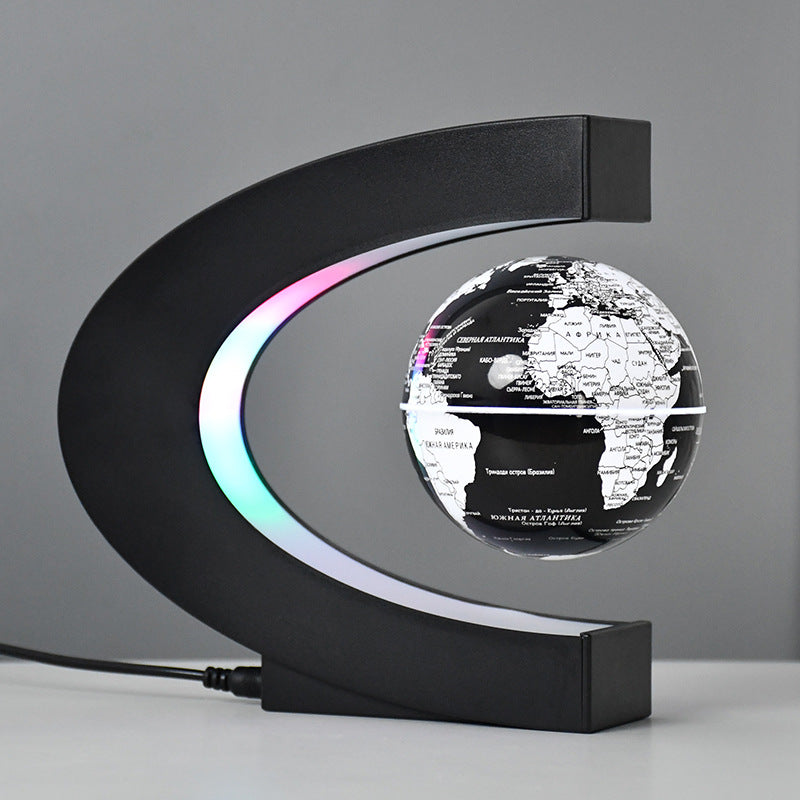 Globo Teráqueo Levitante con Luces LED – Decoración Tecnológica