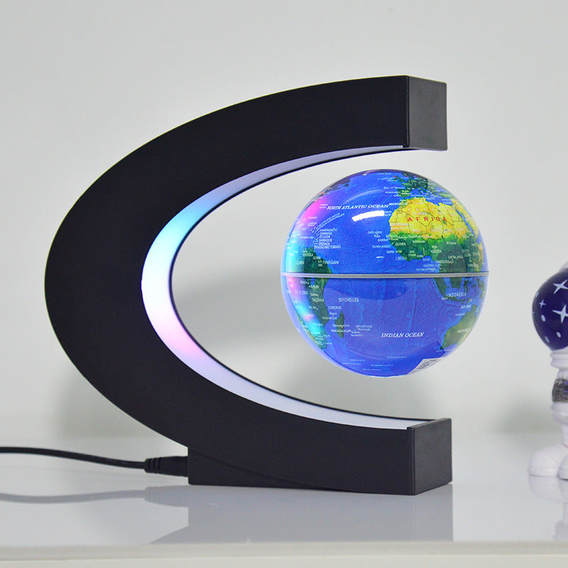 Globo Teráqueo Levitante con Luces LED – Decoración Tecnológica