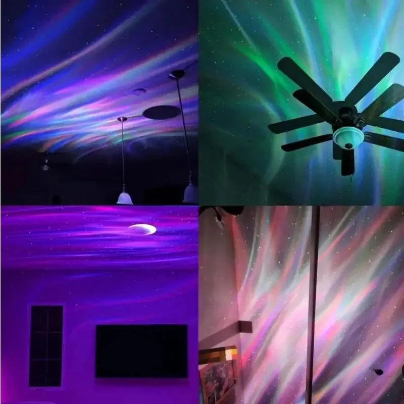 Proyector Galaxy RGB con Control Remoto y USB