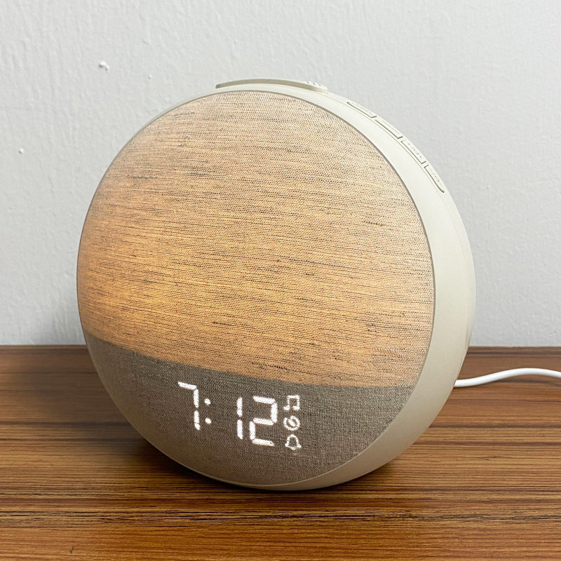 Reloj Despertador con Luz de Ambiente, Ruido Blanco y Simulación de Amanecer