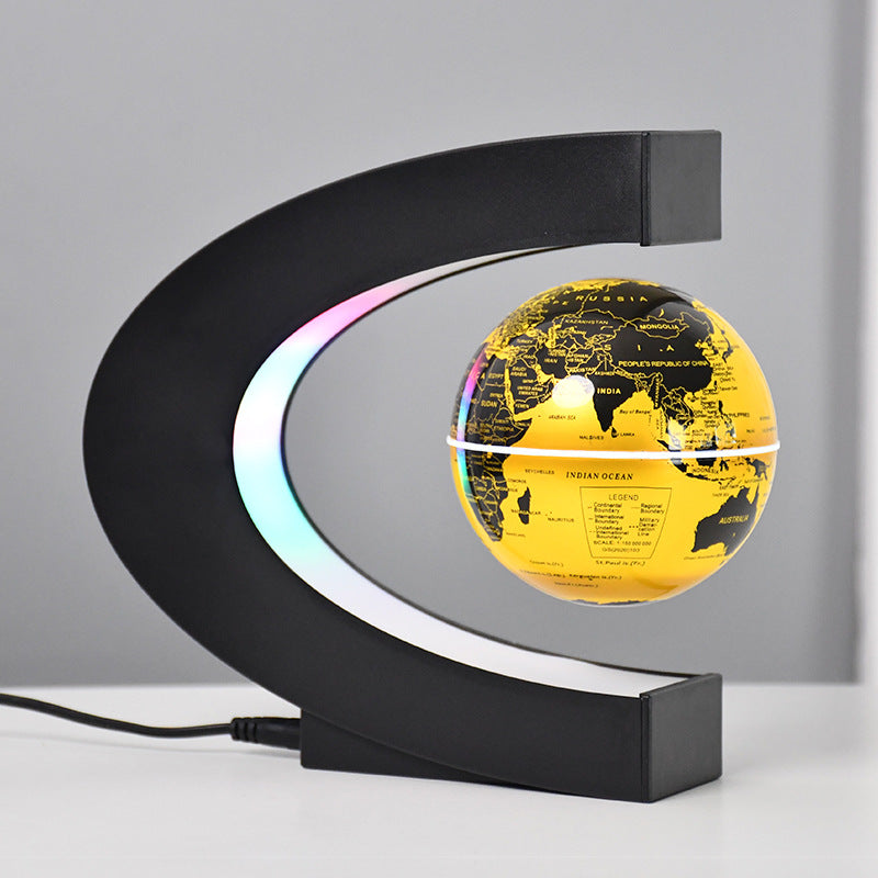 Globo Teráqueo Levitante con Luces LED – Decoración Tecnológica